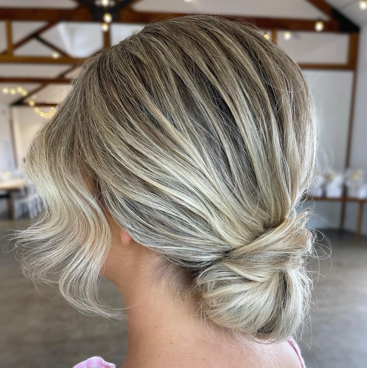 Effortless Wrapped Around Chignon