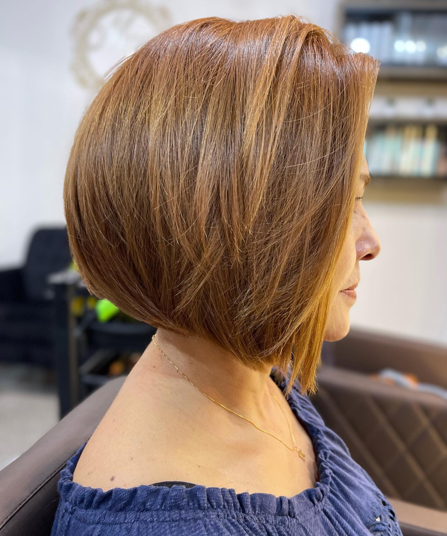 Perfect Rounded Textured Bob Cut