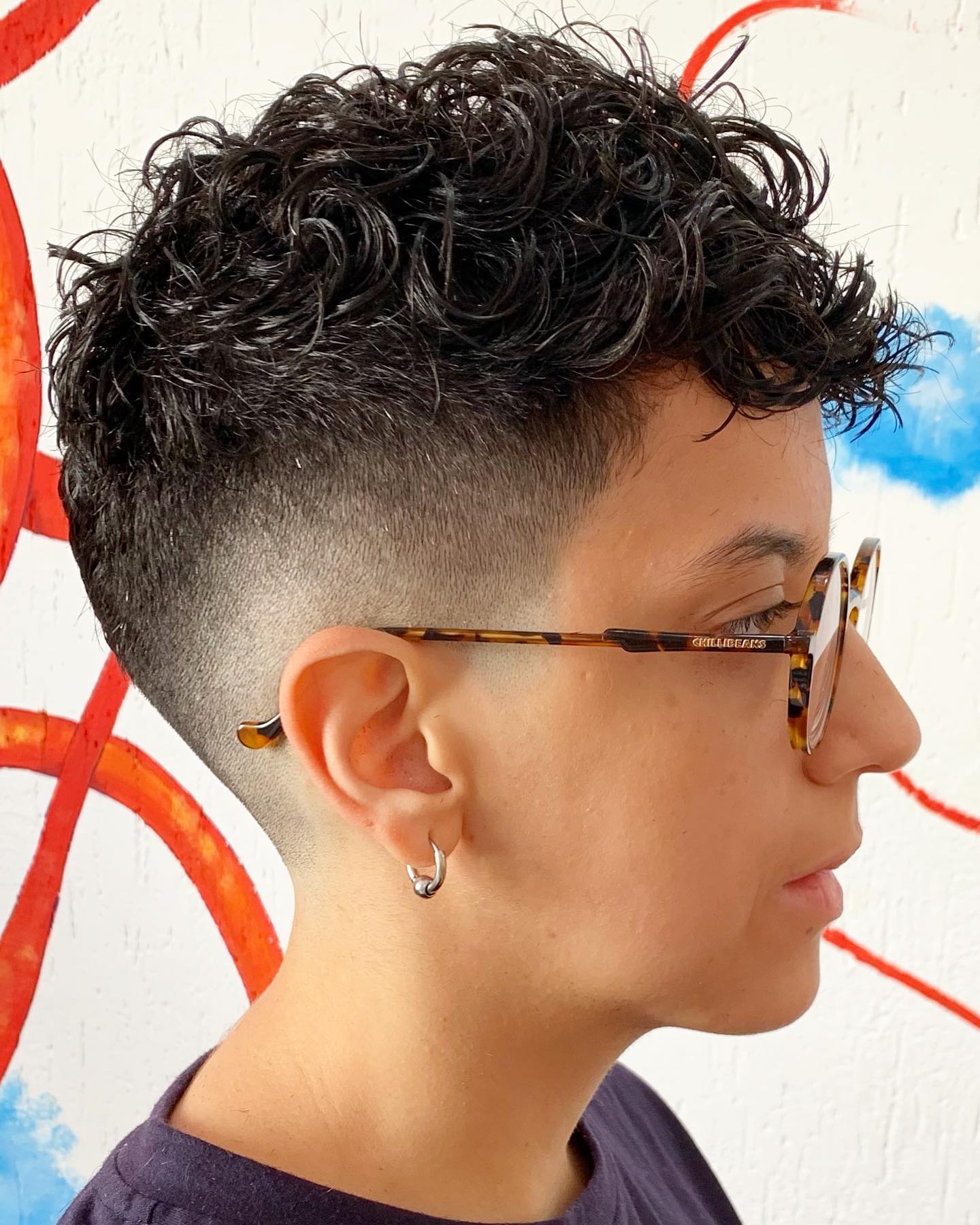 Women’s Fade for Curly Hair